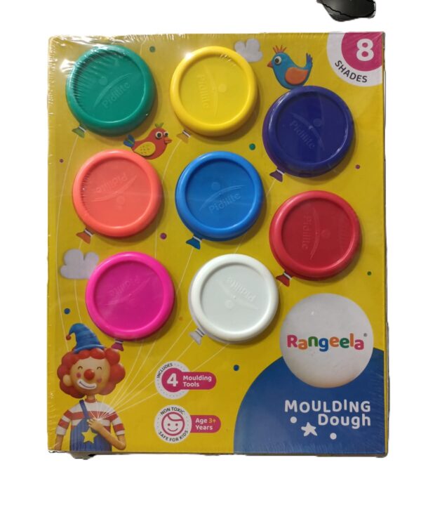 Pidilite Rangeela-Moulding-Dough-8-Shade Art Clay_Large_(400 g)