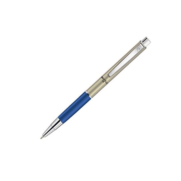 Rorito Matica LX Metal Body Blue Ball Pen (Pack of 5)